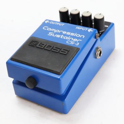 【中古】コンプレッサー エフェクター BOSS CS-3 Compression Sustainer ギターエフェクター 側面
