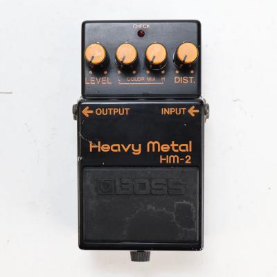 【中古】 ヘビーメタル エフェクター BOSS HM-2 Heavy Metal Made in Japan ディストーション ギターエフェクター