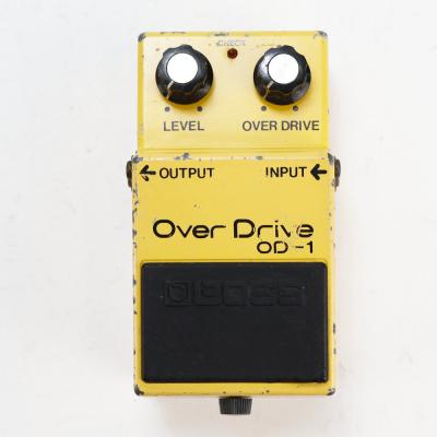 【中古】 オーバードライブ エフェクター BOSS OD-1 Over Drive 1981年製 ギターエフェクター