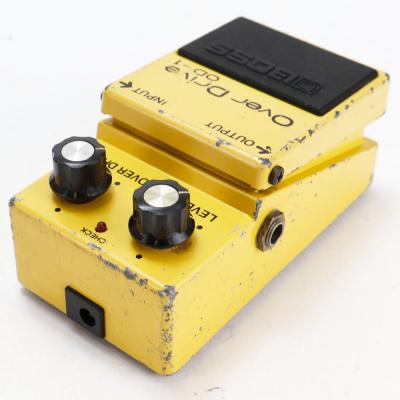【中古】 オーバードライブ エフェクター BOSS OD-1 Over Drive 1981年製 ギターエフェクター 側面