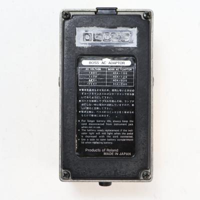 【中古】 オーバードライブ エフェクター BOSS OD-1 Over Drive 1981年製 ギターエフェクター 裏面