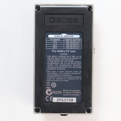 【中古】リバーブ エフェクター BOSS FRV-1 63 Fender Reverb ボス リヴァーブ エフェクター 裏面