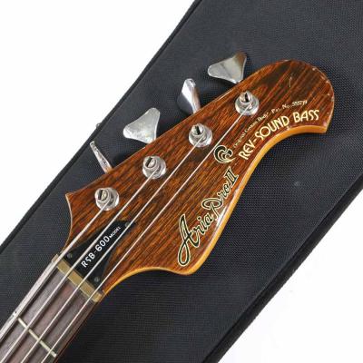 【中古】 AriaProII アリアプロ2 RSB-600 WA エレキベース 1980年製 片側4連ペグ ヘッド画像