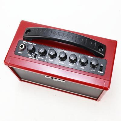 【中古】 ギターアンプ BOSS 刀 KTN-MINI KATANA-MINI RED ポータブルアンプ カタナミニ コントロール