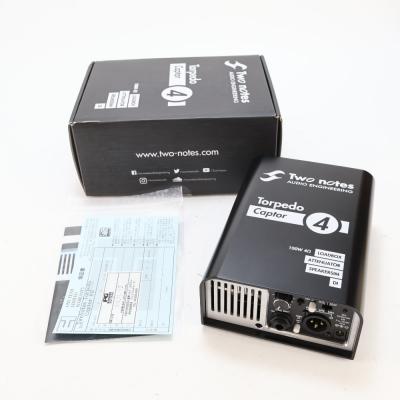 【中古】 アンプ用ロードボックス Two Notes Torpedo Captor 4 4Ωアンプ用 DI ダイレクトボックス ダミーボックス