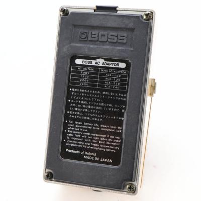 【中古】 オートワウ エフェクター BOSS TW-1 T Wah Made in Japan ギターエフェクター 本体画像 裏