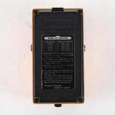 【中古】 ディストーション エフェクター BOSS DS-1 Distortion Made in Japan ギターエフェクター 裏面