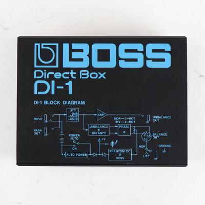 【中古】 ダイレクトボックス DIボックス BOSS DI-1 Direct Box D.Iボックス MADE IN JAPAN 日本製