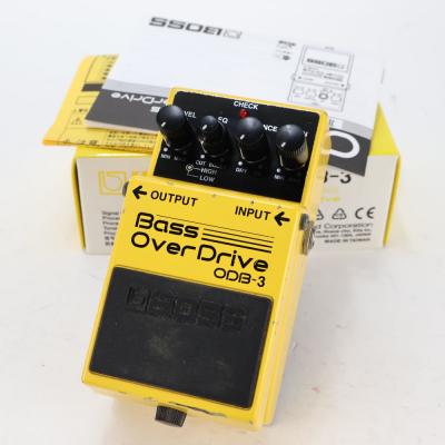 【中古】 ベースオーバードライブ エフェクター BOSS ODB-3 Bass OverDrive ベースエフェクター
