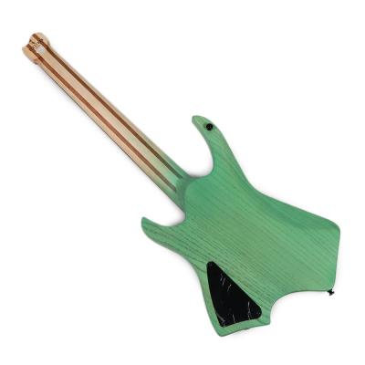 【訳あり】 VIKSTROM GUITARS VSMH-270 TUQ アウトレット ヘッドレス ファンフレット 7弦ギター 背面