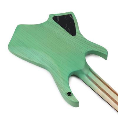 【訳あり】 VIKSTROM GUITARS VSMH-270 TUQ アウトレット ヘッドレス ファンフレット 7弦ギター ボディ
