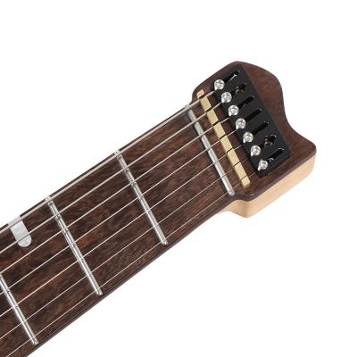 【訳あり】 VIKSTROM GUITARS VSMH-270 TUQ アウトレット ヘッドレス ファンフレット 7弦ギター 指板