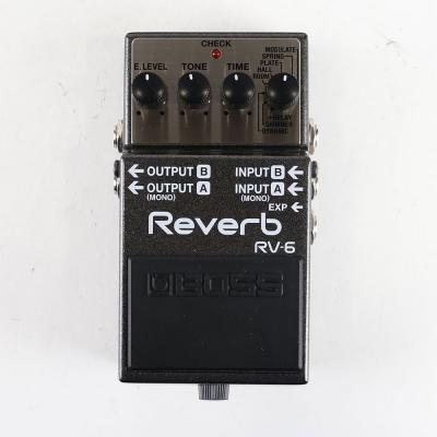【中古】 BOSS ボス Reverb RV-6 リバーブ エフェクター 正面