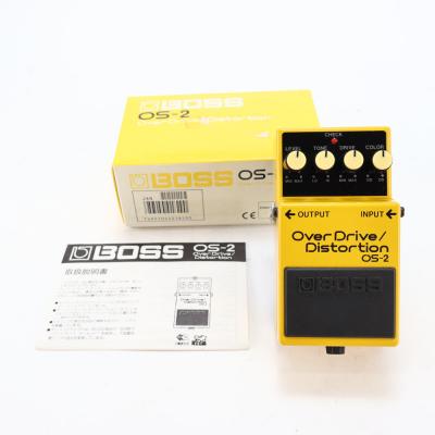【中古】オーバードライブ ディストーション エフェクター BOSS OS-2 OverDrive Distortion ギターエフェクター
