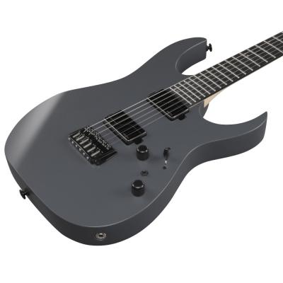 IBANEZ アイバニーズ RGR5121RB-GRF RG Prestige Gray Metallic Flat エレキギター ボディ斜めアングル画像