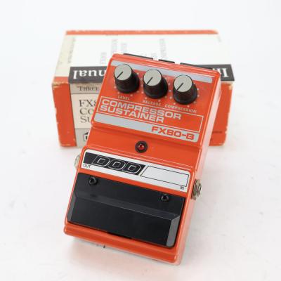 【中古】 エフェクター DOD FX80B COMPRESSOR SUSTAINER コンプレッサー FX80-B USA製