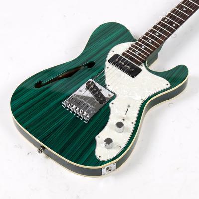 【中古】 エレキギター Freedom Custom Guitar Research Green Pepper Transparent Green 2017年製 フリーダムカスタムギターリサーチ グリーンペッパー シンラインタイプ ボディ