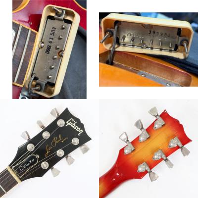 【中古】 エレキギター Gibson Les Paul Deluxe Cherry SunBurst 1980年製 ギブソン レスポールデラックス チェリーサンバースト 詳細画像