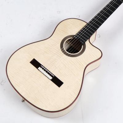 【訳あり】アウトレット Cordoba コルドバ Fusion 12 WHITE SANDS ホワイト・サンズ エレクトリック クラシックギター ボディトップ
