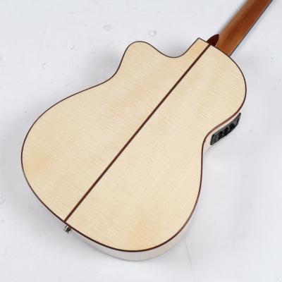 【訳あり】アウトレット Cordoba コルドバ Fusion 12 WHITE SANDS ホワイト・サンズ エレクトリック クラシックギター ボディバック