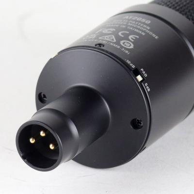 【中古】オーディオテクニカ コンデンサーマイク AUDIO-TECHNICA AT2050 オーテク マイクロフォン コネクタ