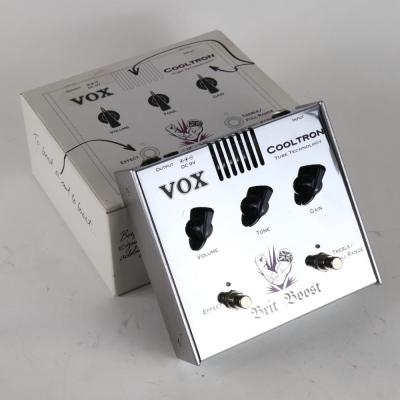【中古】 エフェクター VOX Brit Boost CT-03BT 真空管内蔵 ブースター オーバードライブ