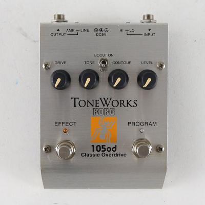【中古】 クラシックオーバードライブ エフェクター KORG TONEWORKS 105od Classic Overdrive オーバードライブ ギターエフェクター