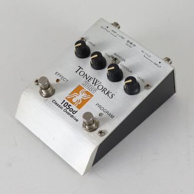 【中古】 クラシックオーバードライブ エフェクター KORG TONEWORKS 105od Classic Overdrive オーバードライブ ギターエフェクター 全体