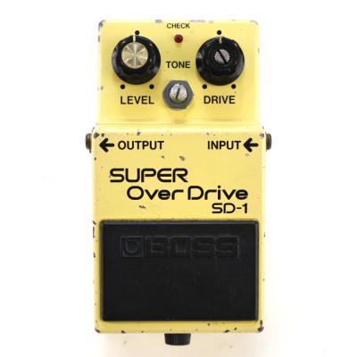 【中古】 スーパーオーバードライブ エフェクター BOSS SD-1 Super Over Drive Made in Japan ギターエフェクター