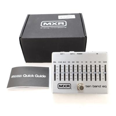 【中古】 MXR グラフィックイコライザー エフェクター M108S 10 Band Graphic EQ アダプター欠品 18V駆動 ギターエフェクター M-108S