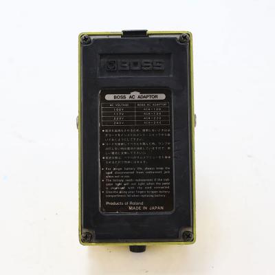 【中古】ターボオーバードライブ エフェクター BOSS OD-2 TURBO OverDrive Made in Japan ボス ギターエフェクター 裏面