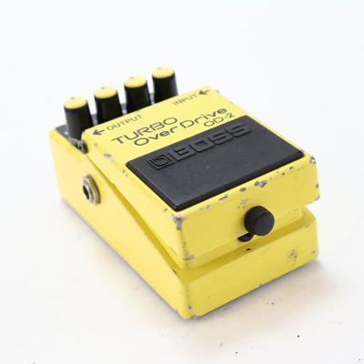 【中古】ターボオーバードライブ エフェクター BOSS OD-2 TURBO OverDrive Made in Japan ボス ギターエフェクター 全体