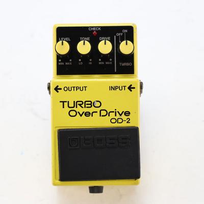 【中古】ターボオーバードライブ エフェクター BOSS OD-2 TURBO OverDrive Made in Japan ボス ギターエフェクター