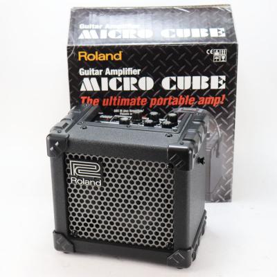 【中古】 ギターアンプ Roland ローランド MICRO CUBE BLACK コンボアンプ