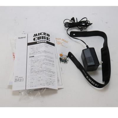 【中古】 ギターアンプ Roland ローランド MICRO CUBE BLACK コンボアンプ 付属品