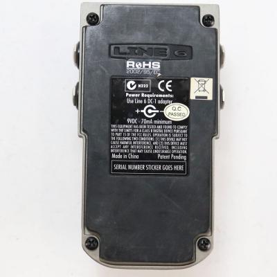 【中古】 ロータリースピーカーエフェクター LINE6 ToneCore ROTO-MACHINE 裏面