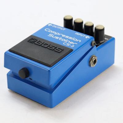 【中古】コンプレッサー エフェクター BOSS CS-3 Compression Sustainer ギターエフェクター 側面