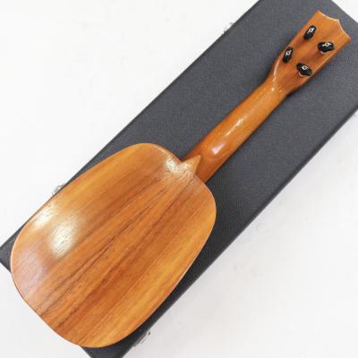【中古】 ウクレレ ソプラノウクレレ Kelii ケリィ Soprano Pineapple Koa 1990年代後半〜2000年代初頭 旧ゴールドラベル期 ボディバック画像