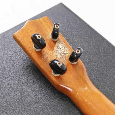 【中古】 ウクレレ ソプラノウクレレ Kelii ケリィ Soprano Pineapple Koa 1990年代後半〜2000年代初頭 旧ゴールドラベル期 ヘッド裏画像