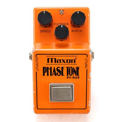 【中古】 Maxon マクソン PT-909 PHASE TONE フェイザー ギターエフェクター