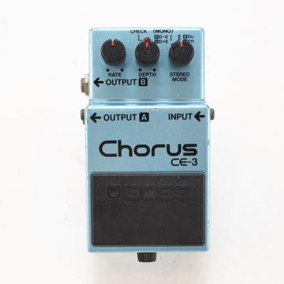 【中古】 コーラス エフェクター BOSS CE-3 Chorus ギターエフェクター Made in Japan 詳細画像