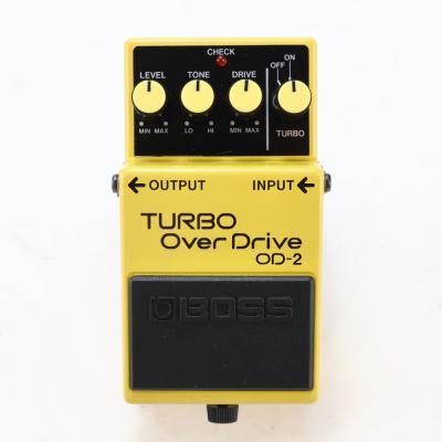【中古】ターボオーバードライブ エフェクター BOSS OD-2 TURBO OverDrive ボス ギターエフェクター