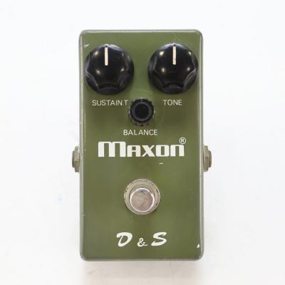 【中古】 ディストーションサスティナー MAXON マクソン D&S 初期仕様 前期モデル ギターエフェクター
