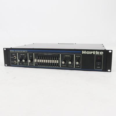【中古】 HARTKE ハートキー HA3500 ベースアンプヘッド 本体画像 斜め