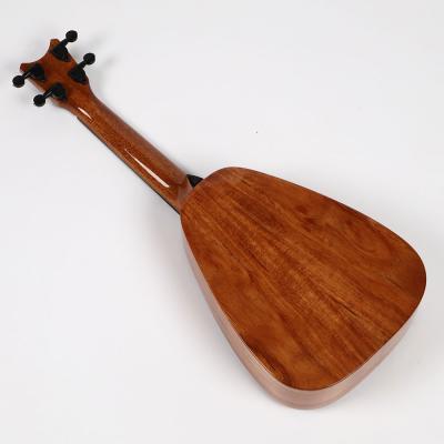 【訳あり】アウトレット ROMERO CREATIONS ST Concert Premium Koa コンサートウクレレ 背面