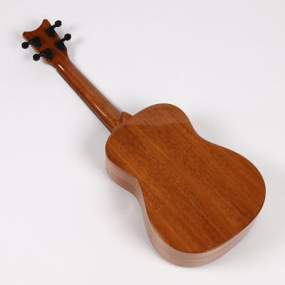 【訳あり】アウトレット ROMERO CREATIONS Romero Concert Mahogany Hi-G コンサートウクレレ 背面