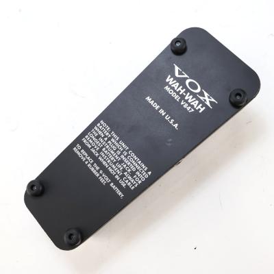 【中古】 ワウペダル VOX V847 Made in USA ギターエフェクター 詳細画像