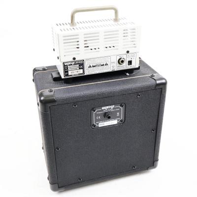 【中古】 ギターアンプヘッド ORANGE オレンジ MICRO TERROR 20 HEAD PPC108スピーカーセット マイクロテラー 本体画像 裏