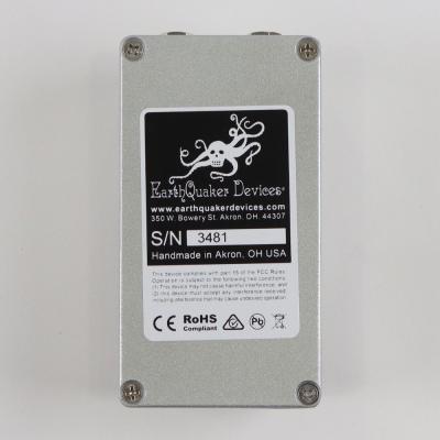 【訳あり】アウトレット EarthQuaker Devices アースクエイカーデバイセス EQD Space Spiral モジュレーションディレイ 裏面
