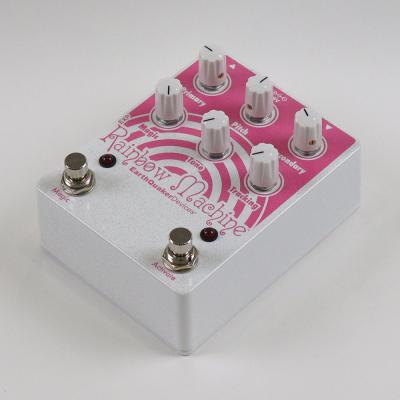 【訳あり】アウトレット EarthQuaker Devices アースクエイカーデバイセス EQD Rainbow Machine White Sparkle ピッチシフター 全体